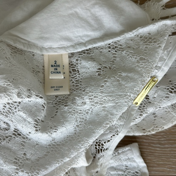 Rebecca Minkoff, crochet, knit lace top, size 2 - Picture 5 of 5